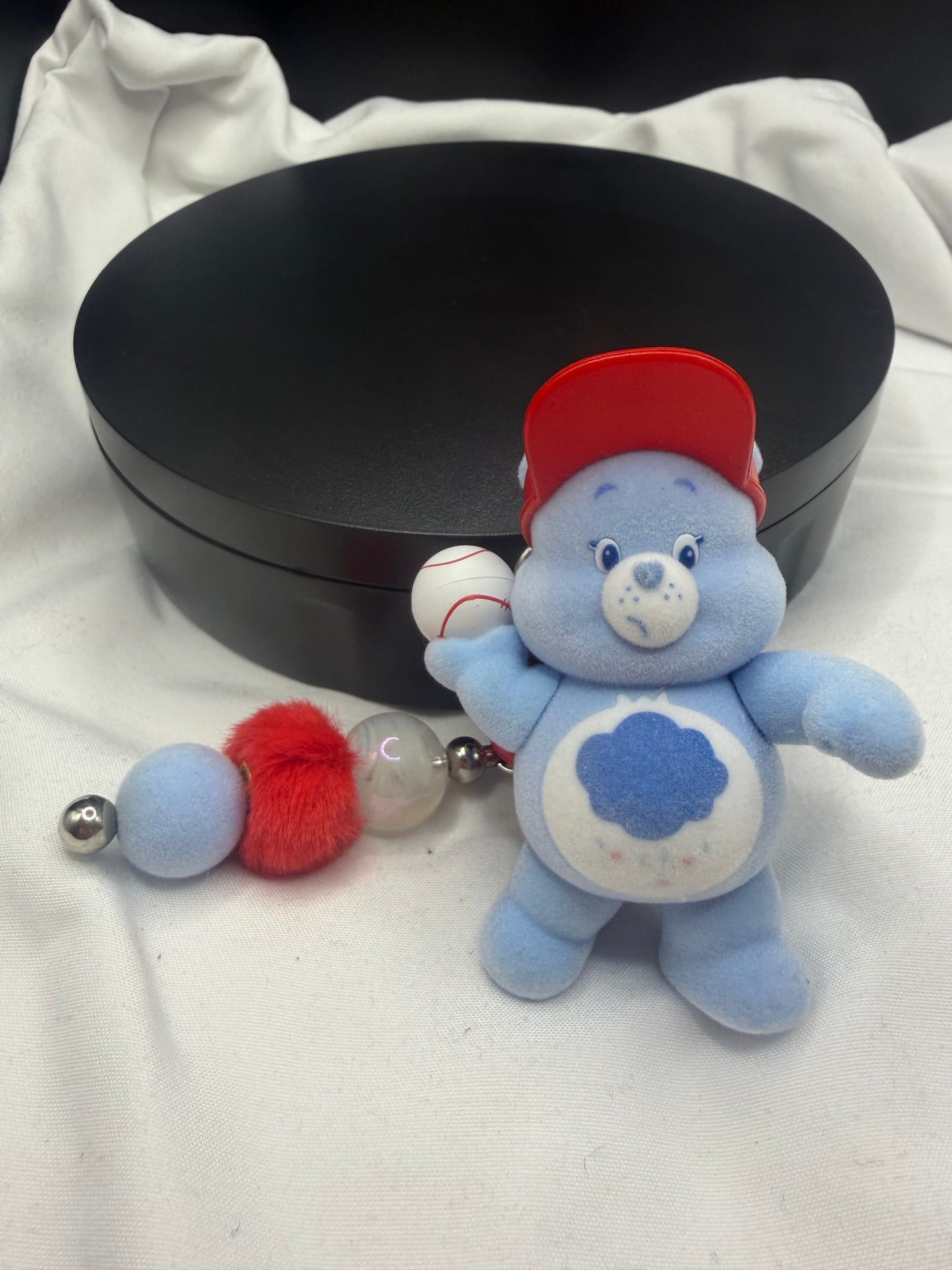 Grumpy Bear Keychain