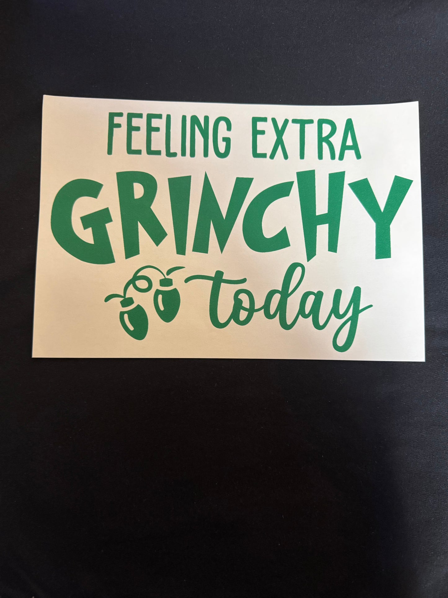 Feeling Extra Grinchy Crewneck