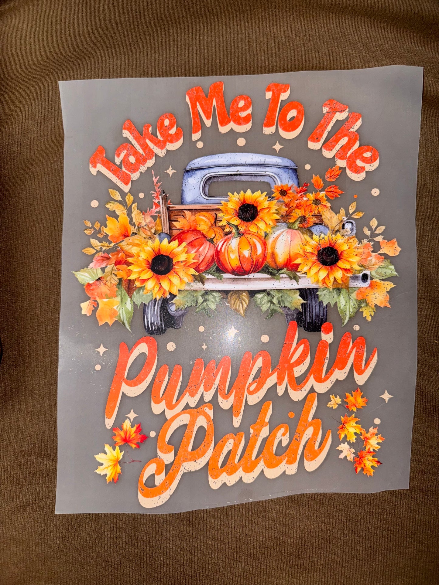Take Me To The Pumpkin Patch Crewneck π