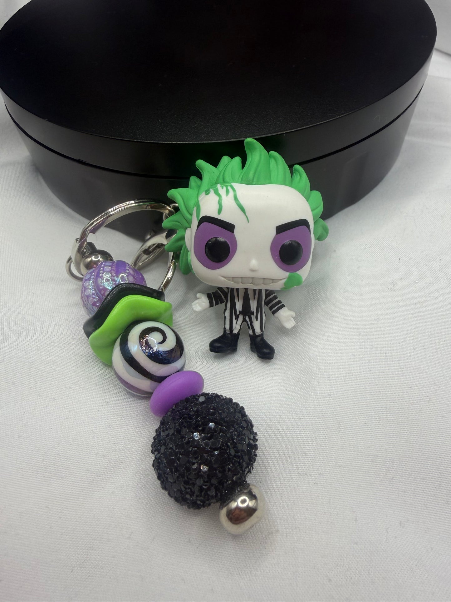 Beetlejuice Keychain