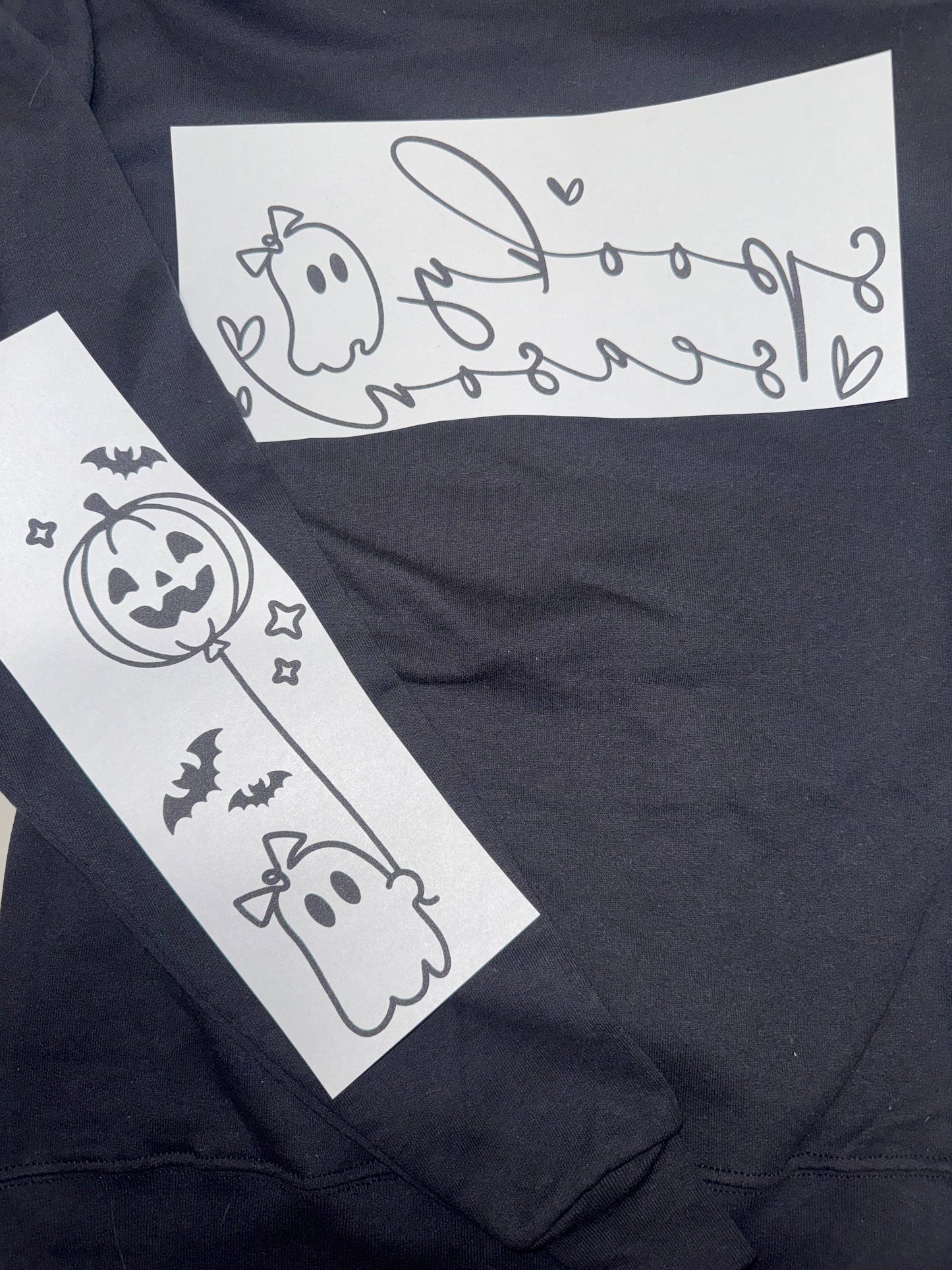 Spooky Season With Sleeve Crewneck π»π