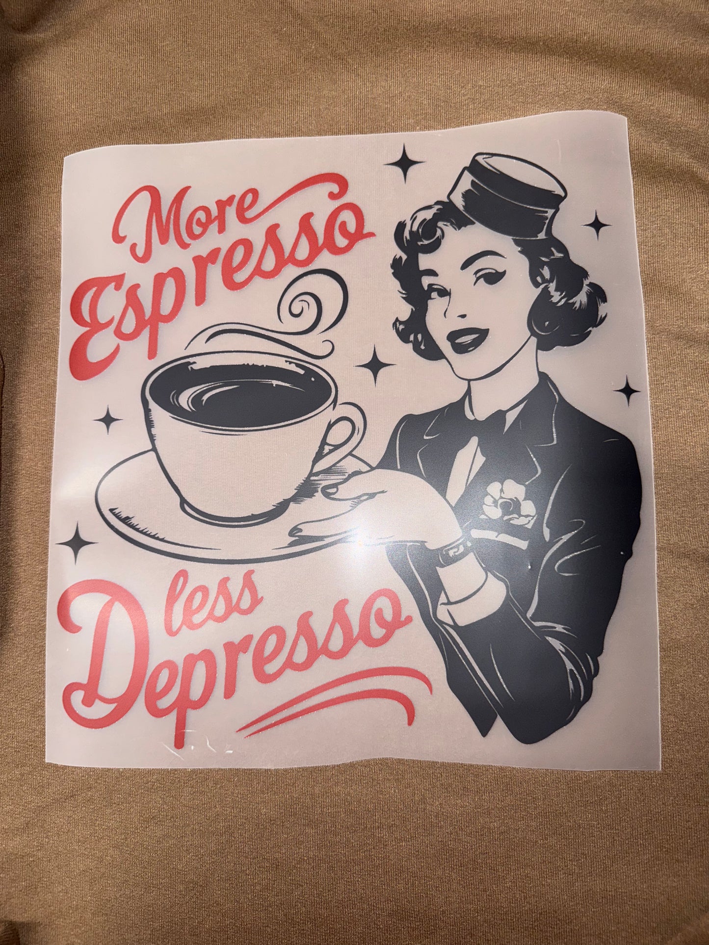 More Espresso Less Depresso Crewneck ☕️