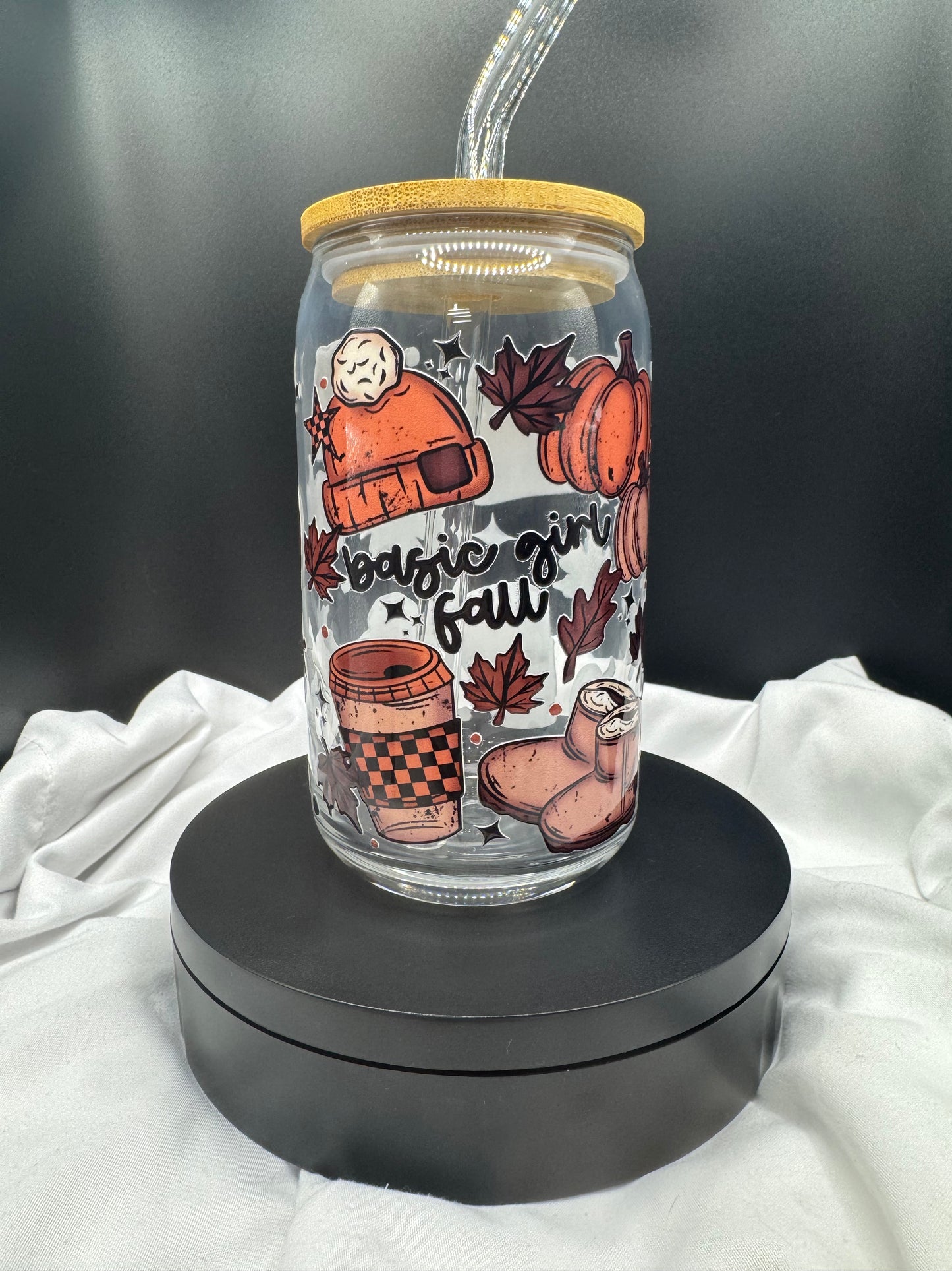 Basic Girl Fall 16oz Cup