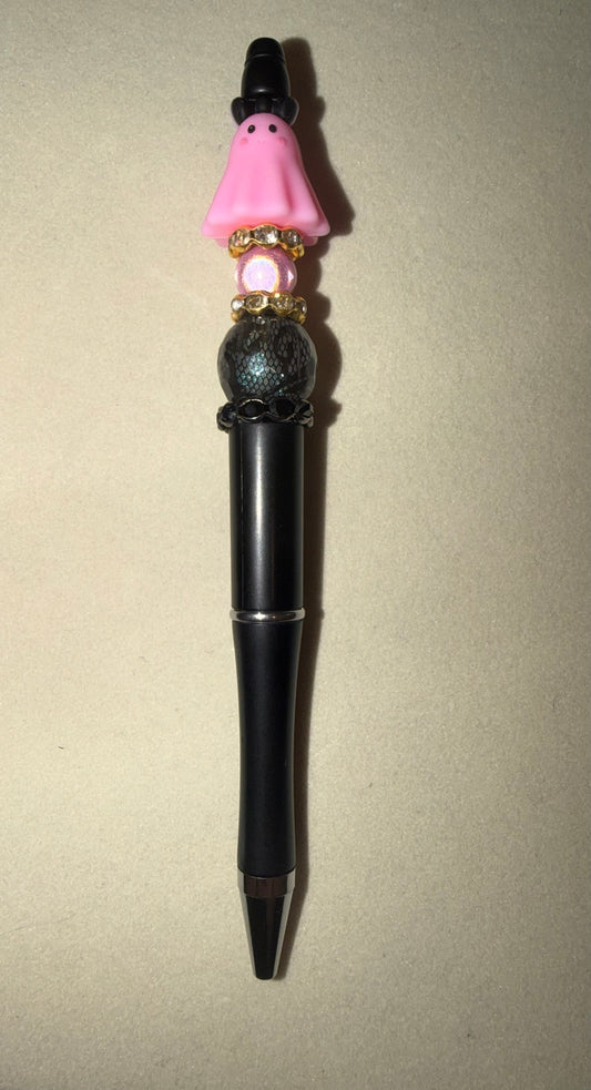 Ghost Beaded Pen