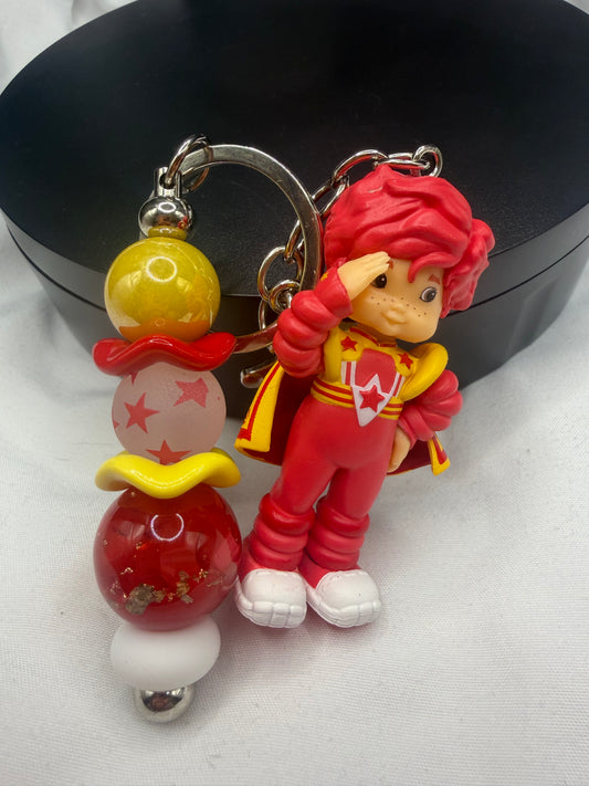 Red Butler Keychain