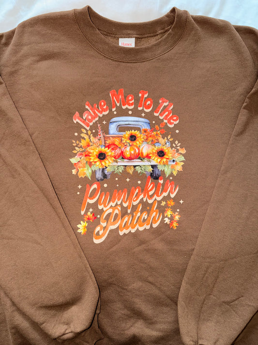 Take me to the pumpkin patch Large