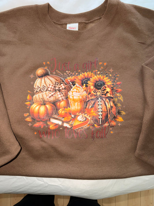 Just a girl who loves fall 2xl