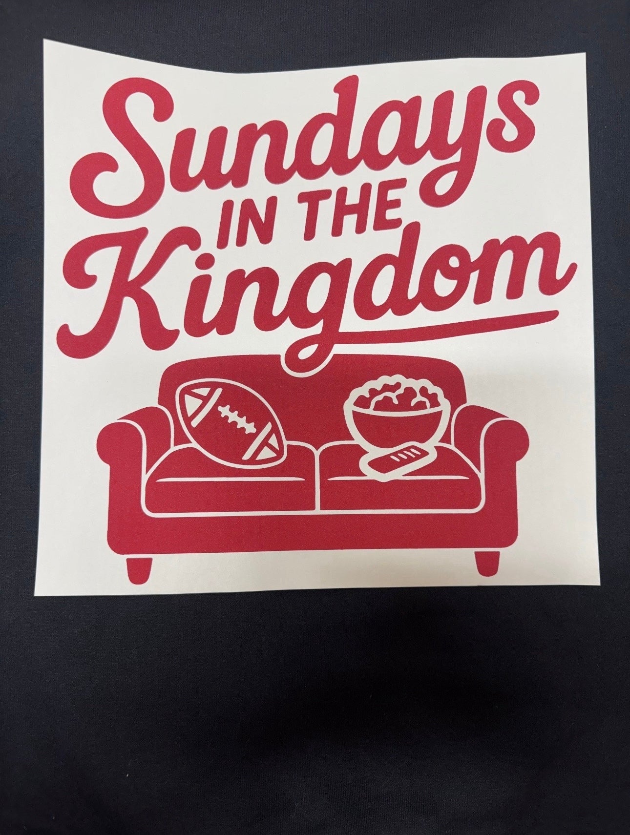 Sundays In the Kingdom Crewneck 🏈