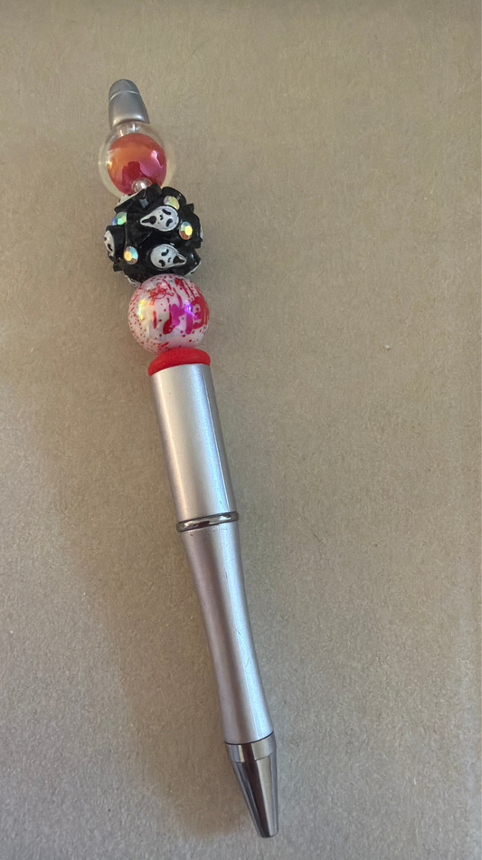 Scream Beaded Pen