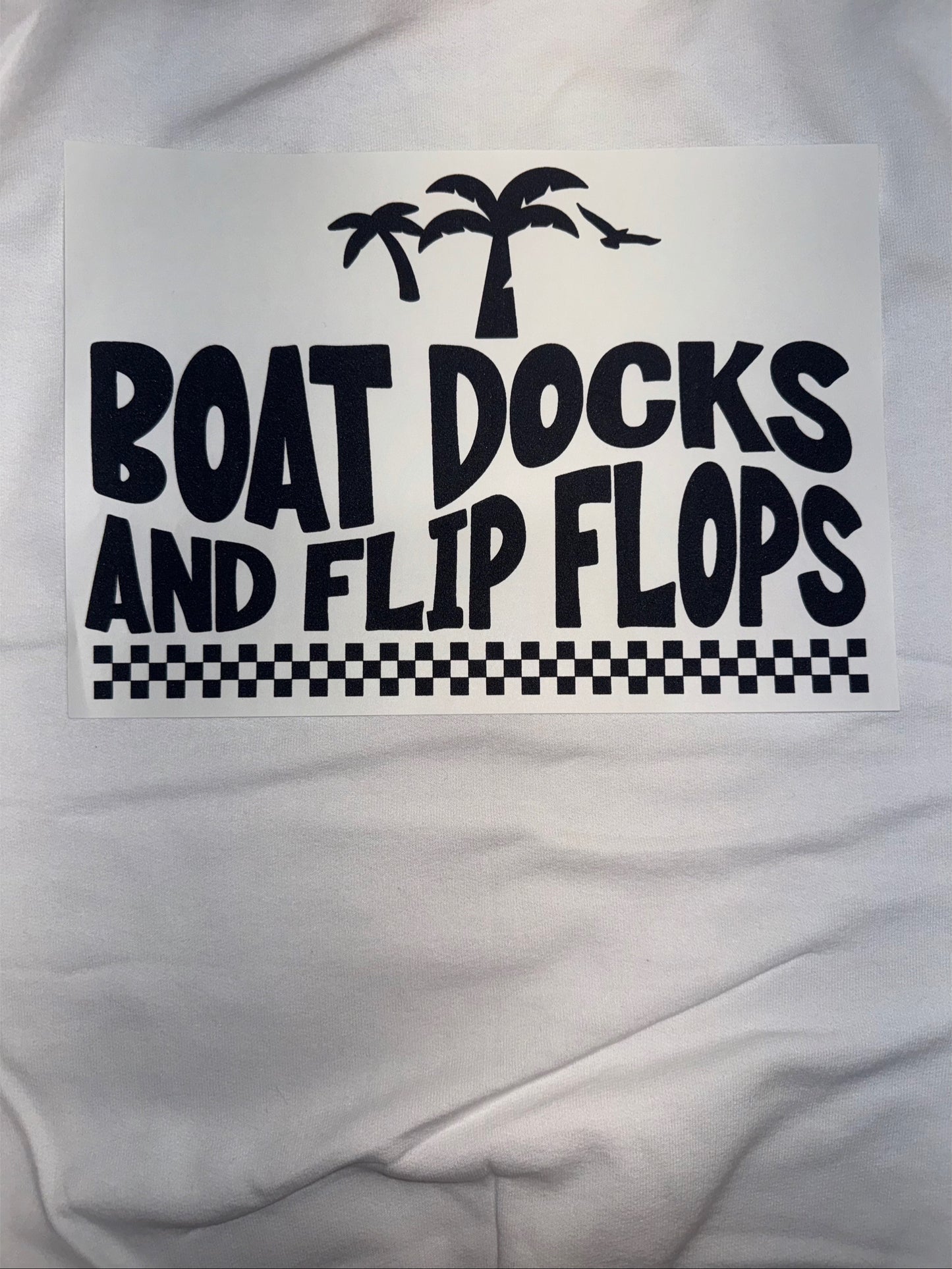 Boat docks and flip flops 🩴