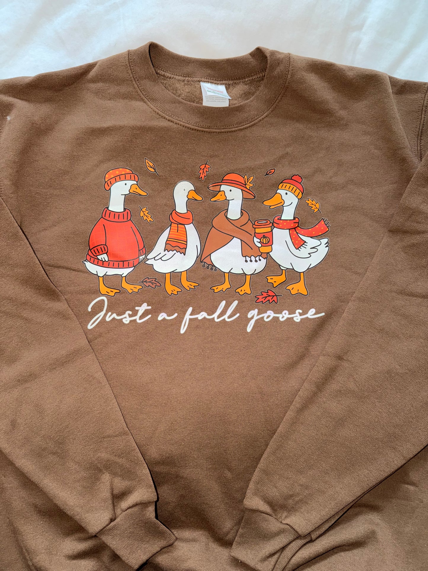 Just a fall goose small