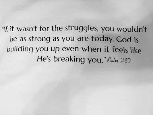 God is good White Hoodie