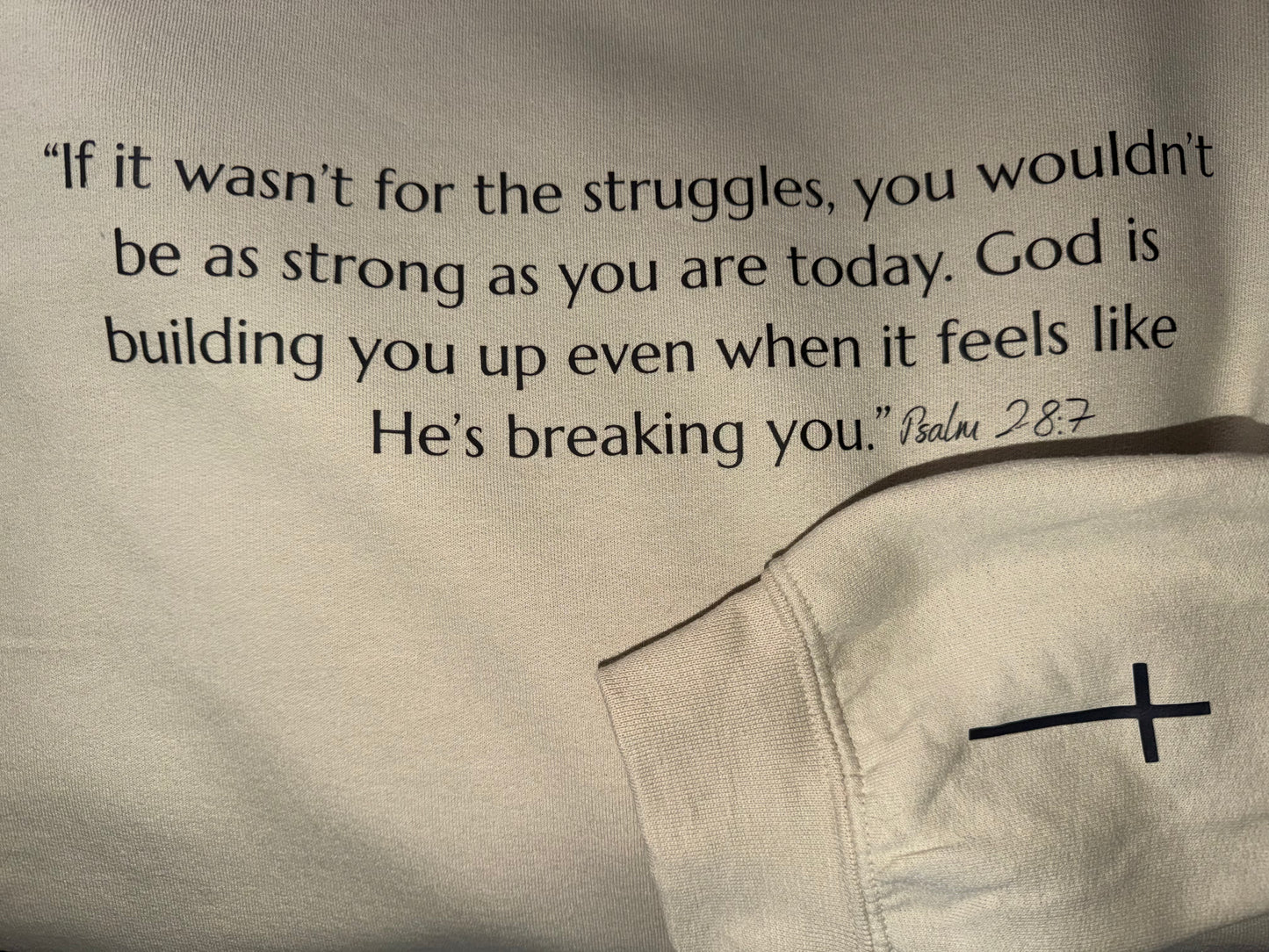 God is good Tan Hoodie