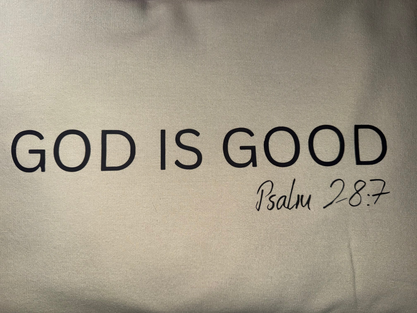 God is good Tan Hoodie
