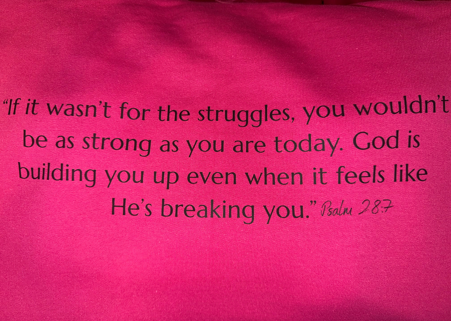 God is Good Pink Hoodie