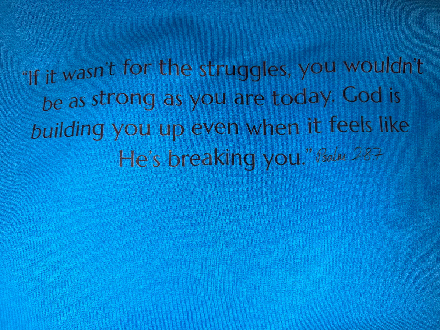 God is Good Blue Hoodie