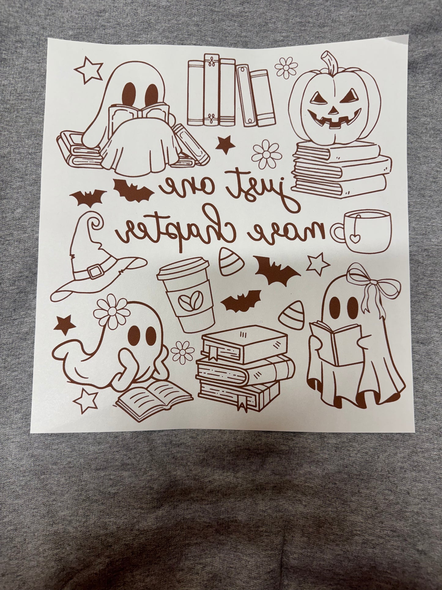 Just One More Chapter Crewneck 👻