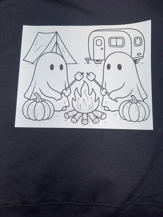 Camping Ghost Crewneck 👻⛺️
