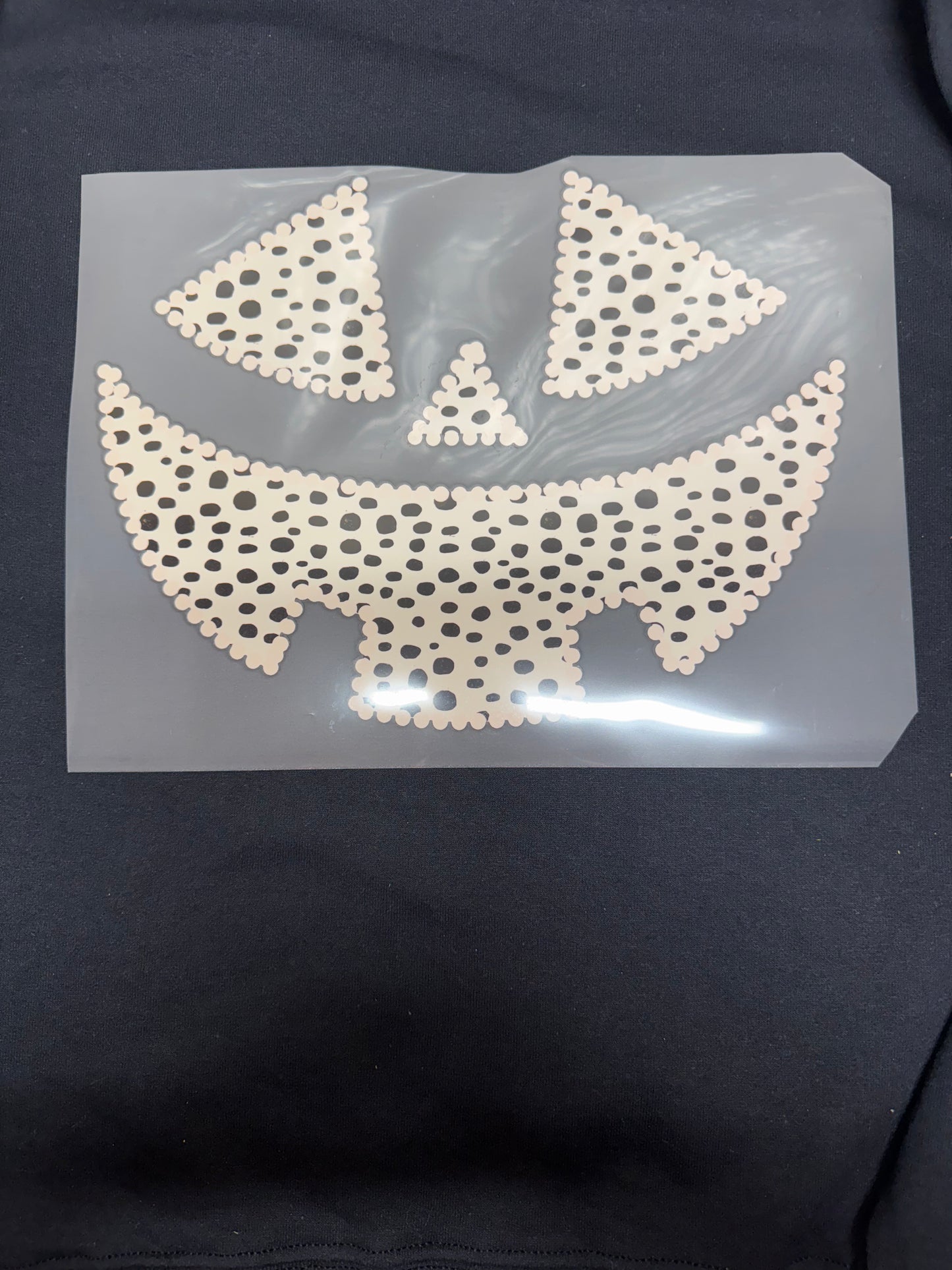 Spotted Jack-o’-lantern Crewneck