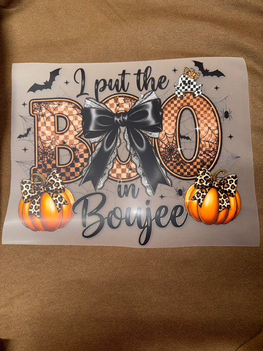I Put The Boo In Boujee Crewneck 🎃