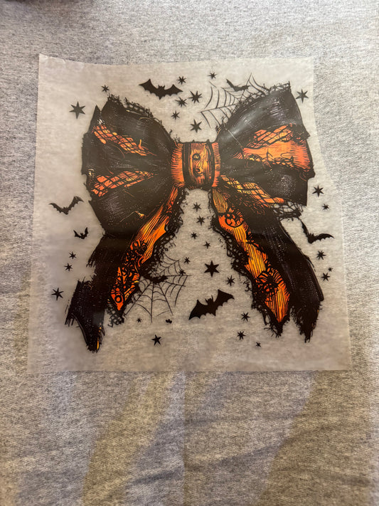 Halloween Bow Crewneck