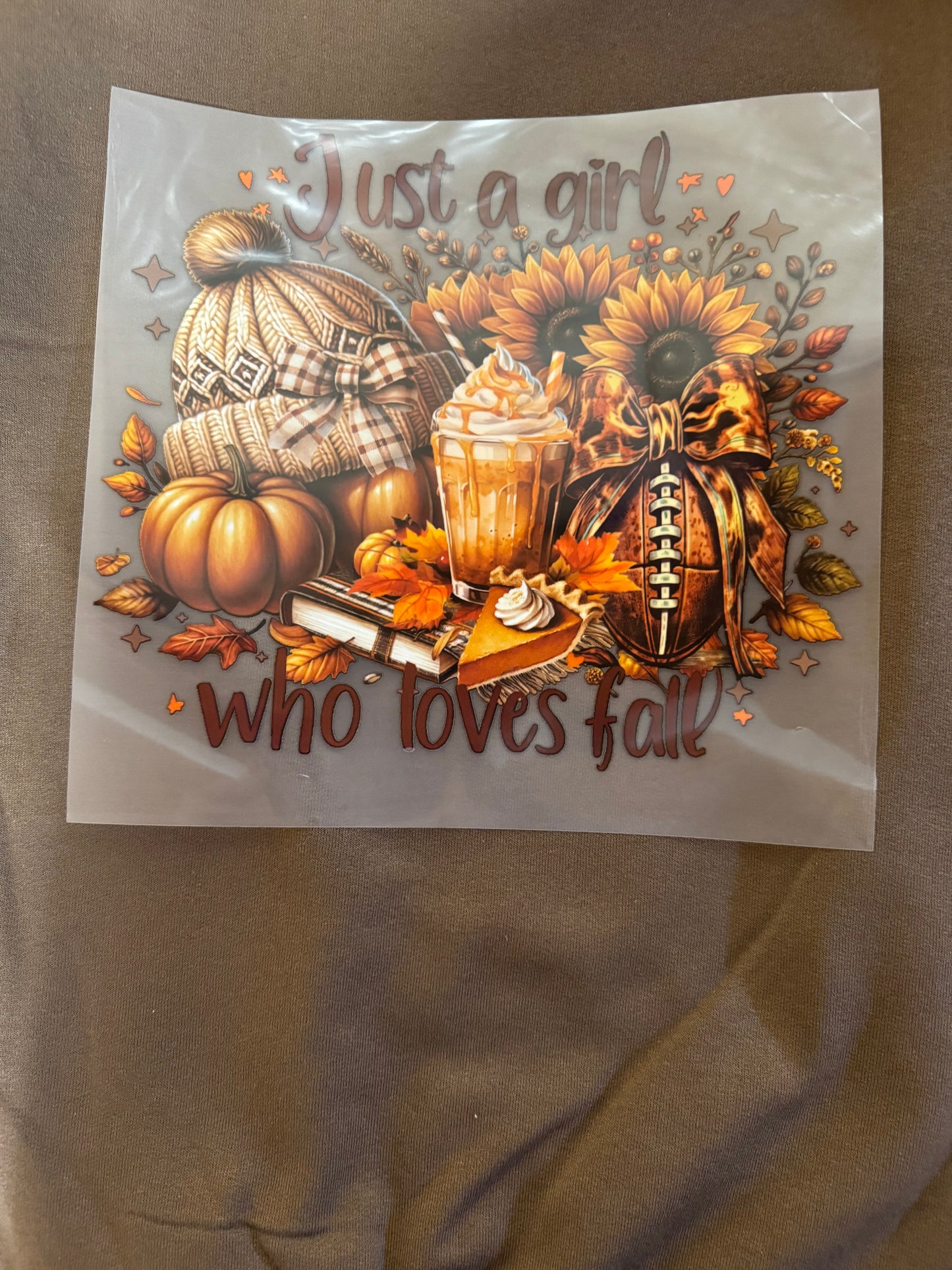 Just A Girl Who Loves Fall Crewneck