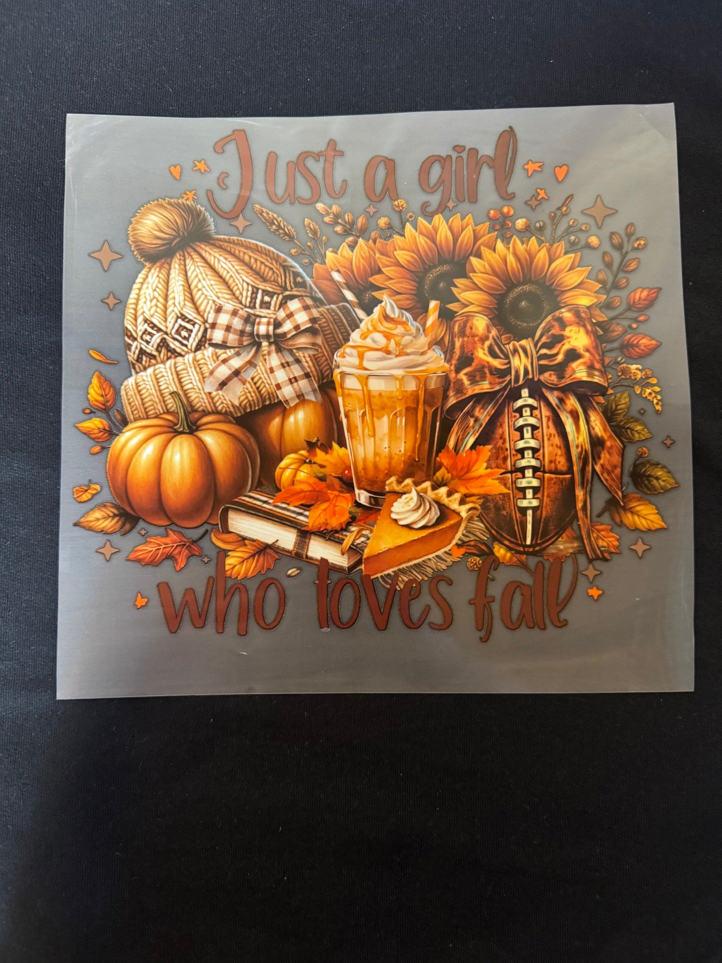 Just A Girl Who Loves Fall Crewneck